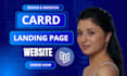 redesign carrd website design carrd landing page design carrd co