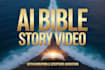 turn children bible story verses into 2d 3d ai bible story video ai short film