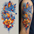 make a custom american traditional tattoo design