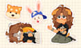 create custom character stickers and emotes