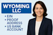 register wyoming llc, provide proof of address, ein, US bank account, boi filing