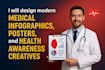 do graphic designing and video editing