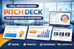 modern pitch deck for startups and investors