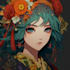 make japanese character illustration anime style