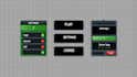 custom roblox UI UX design figma game interface and hud