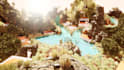 model a 3d scenery for you
