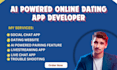 build custom ai mobile app social chat app flutter developer ai development