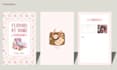 design menu and book cover