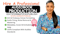 fix edit format publish your audiobook to amazon acx audible findaway voices