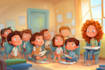 illustrate children picture book illustration