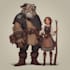 draw dnd character art, fantasy character illustration and concept art