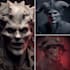 make horror fantasy style