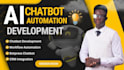 develop ai chatbot using botpress, voiceflow, and zapier ai automation chatbot