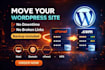 migrate, transfer or move your wordpress website to a new host or domain