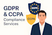 gdpr ccpa privacy policy cookie compliance for websites and apps
