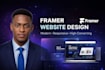 framer website, framer landing page, figma to framer design