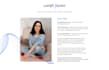 create simple website design in figma