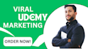 market udemy online course, udemy course marketing, udemy course promotion
