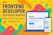 be your professional frontend web developer in javascript, react and next js