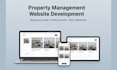build property management website, real estate portal with admin dashboard