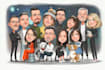 create bighead cartoon caricature from your photo