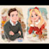 draw you cute disney portrait for streamer, bookwrite