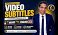 professionally create and translate arabic english subtitles