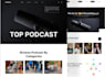 develop squarespace radio music portfolio website artist dj website design