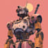 do a mecha robot illustrations
