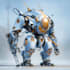 make a mecha robot illustrations