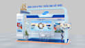 create design 3d trade show booth, exhibition booth, stand