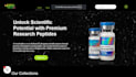 build peptide website, research peptide store, supplement website, peptide store