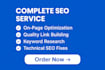 do monthly SEO service with onpage offpage optimization