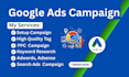google ads adwords PPC campaign setup and management