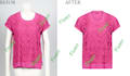 do ghost mannequin and shapping wrinkle remove