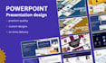 design professional powerpoint, pitch deck and canva presentations