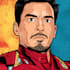 draw a superhero pop art portrait