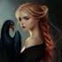 draw semi realistic character, portrait, illustration