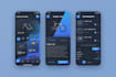create a responsive android and ios app with backend support