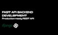 build production ready backend in fastapi