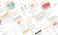 design modern mobile app, website mvp design in figma