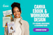 do canva ebook design, canva workbook design lead magnet canva ebook design