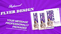do modern professional jobs flyer design