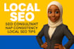 boost your local seo map citation gmb ranking optimize to your page