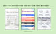 design professional infographics and data visualizations