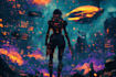draw an sci fi and star wars characters
