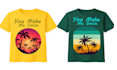 do a professional and unique t shirt design