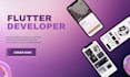 develop a full stack flutter mobile app with custom backend