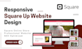 design and build your squareup website or professional square up online store