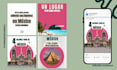 instagram templates, carousel, posts and more